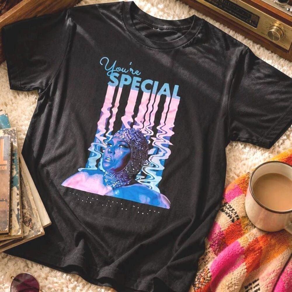 Women’s Lizzo You Are Special Black Graphic T-Shirt – Size XL Tee